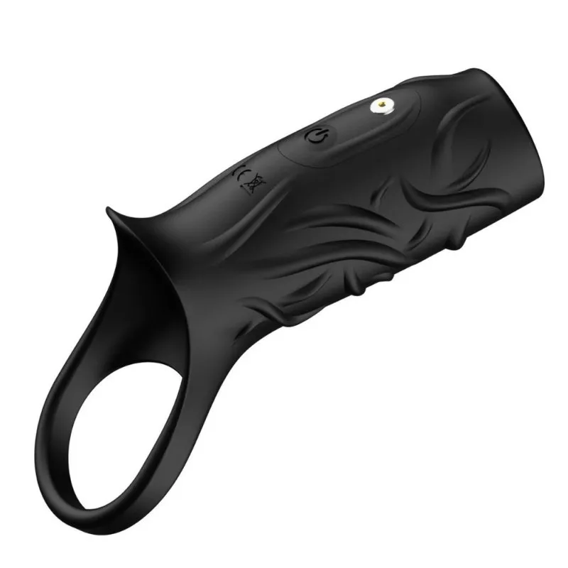 ExtendMyDick Manchon vibrant Extivibe 9 x 4.5 cm Noir